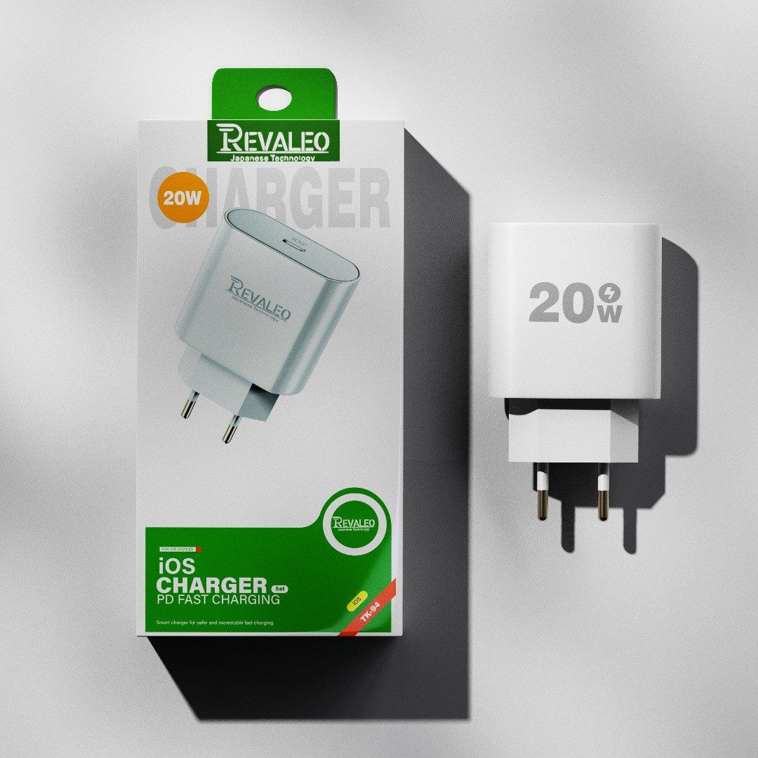 CHARGEUR REVALEO 20W PD IOS TK-94