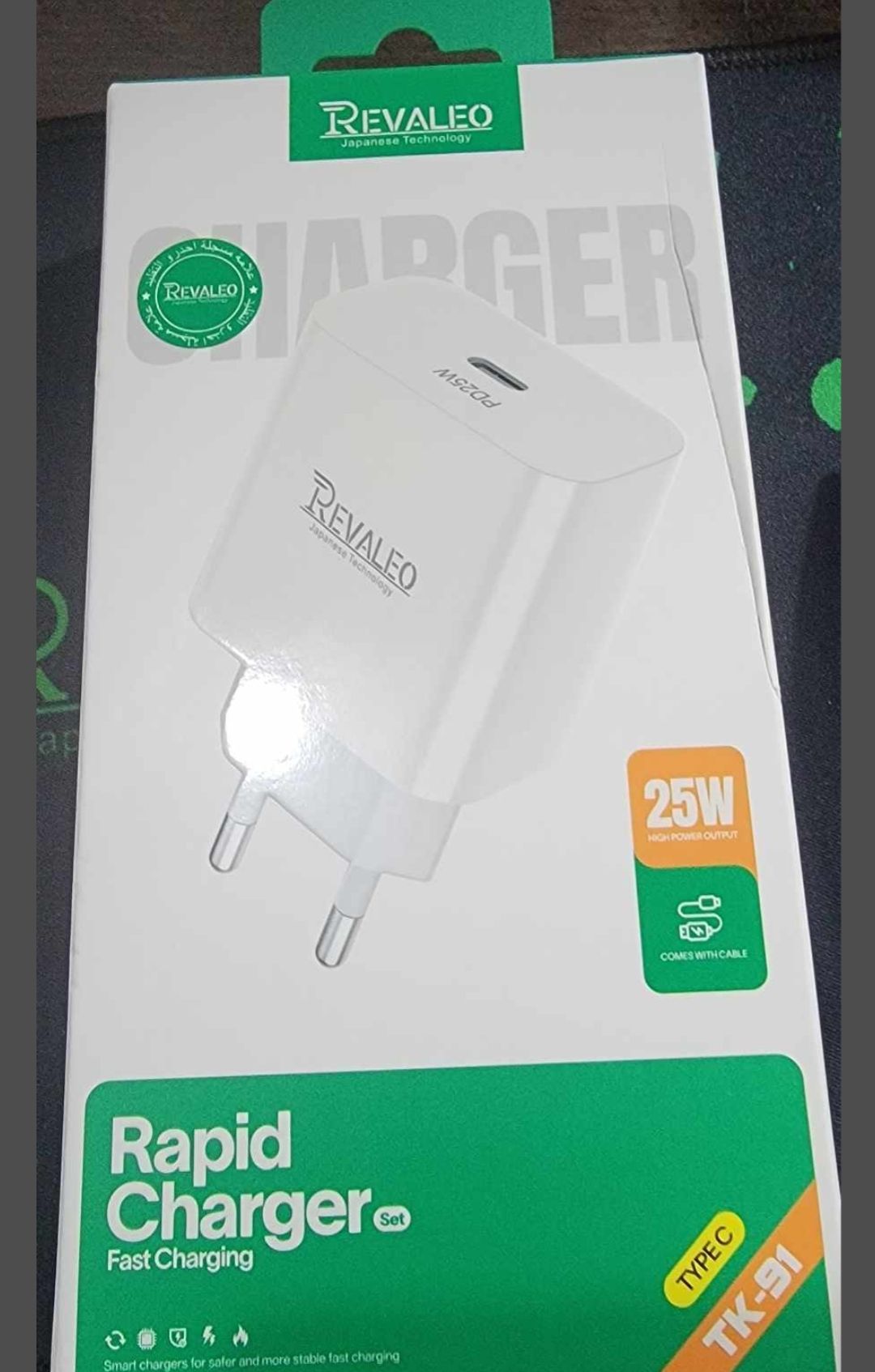 Chargeur revaleo 25W Type C TK-91